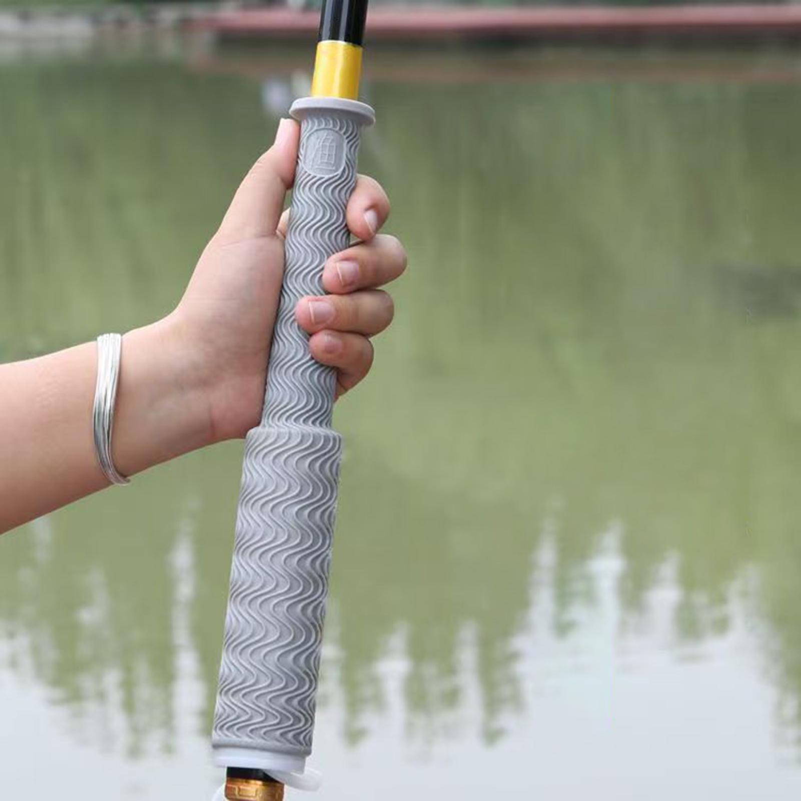 Fishing Rod Repair Kit - 釣り竿ハンドルスリーブ 滑り止め保護グリップ 海水ボート カヤック 川 湖用
