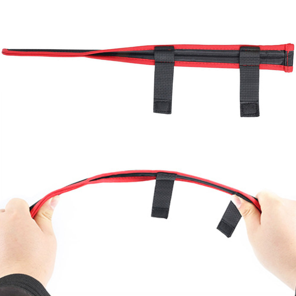 Fishing Rod Case - ポータブル折りたたみ式釣竿先端保護カバー釣竿先端カバータックルチューブ釣竿先端ケースプロテクター釣竿用