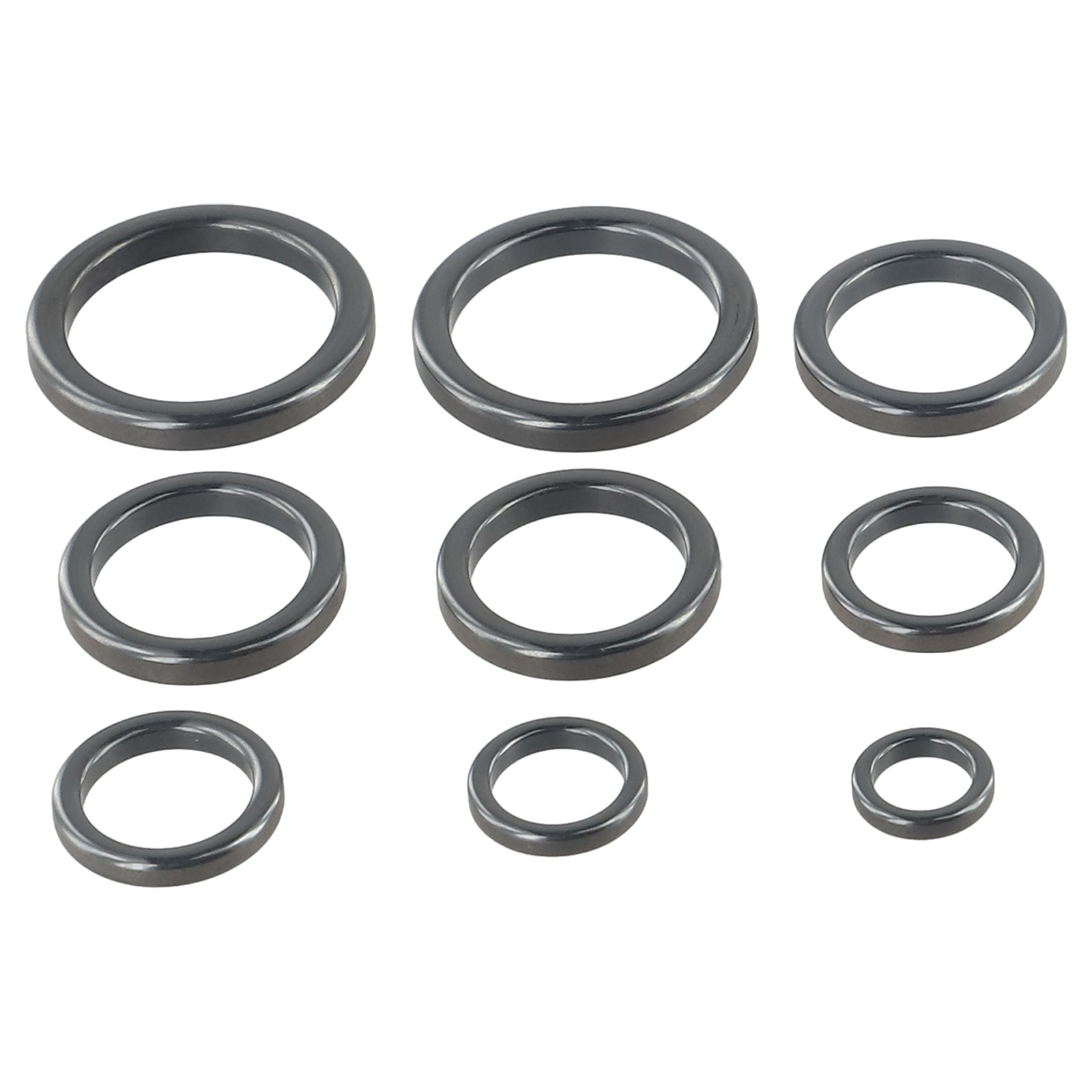 Fishing Rod Guide Replacement - セラミック製ロッドガイドリングセット 160個入り DIY釣り竿メンテナンス用 一般的なサイズのロッドアイ交換用を含む