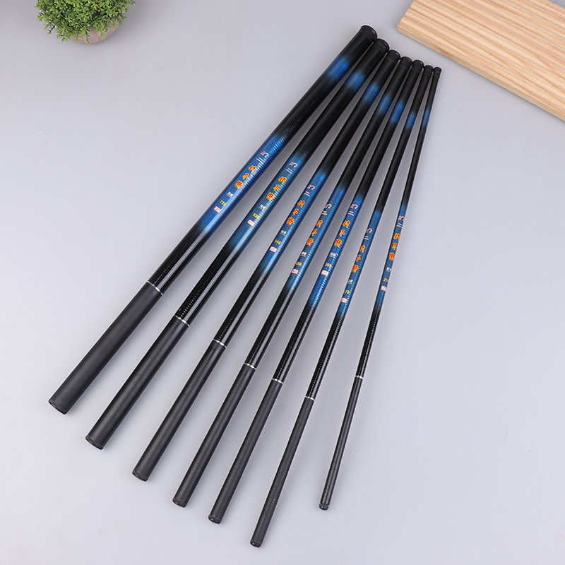Fishing Rod Spinning - 伸縮式岩釣り竿 グラスファイバー 2.1/2.7/3.6/4.5/5.4/6.3/7.2M スピニングフィッシングロッド コイフィーダーロッド サーフスピニングロッド