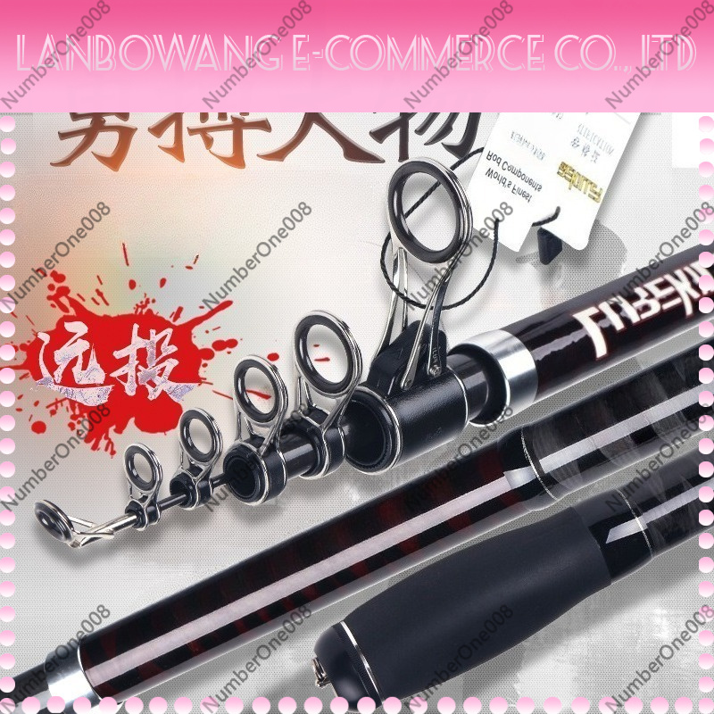 Fishing Rod Surf - 4.25m エクストラハード クロスカーボン テレスコピック ロングキャストロッド サーフフィッシングロッド