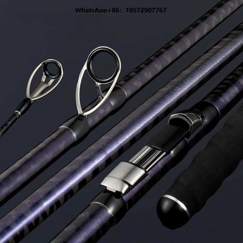 Fishing Rod Surf - カスタム4.05m 4.2m 4.5m ガイド付き 30Tカーボンファイバー サーフゲイザー