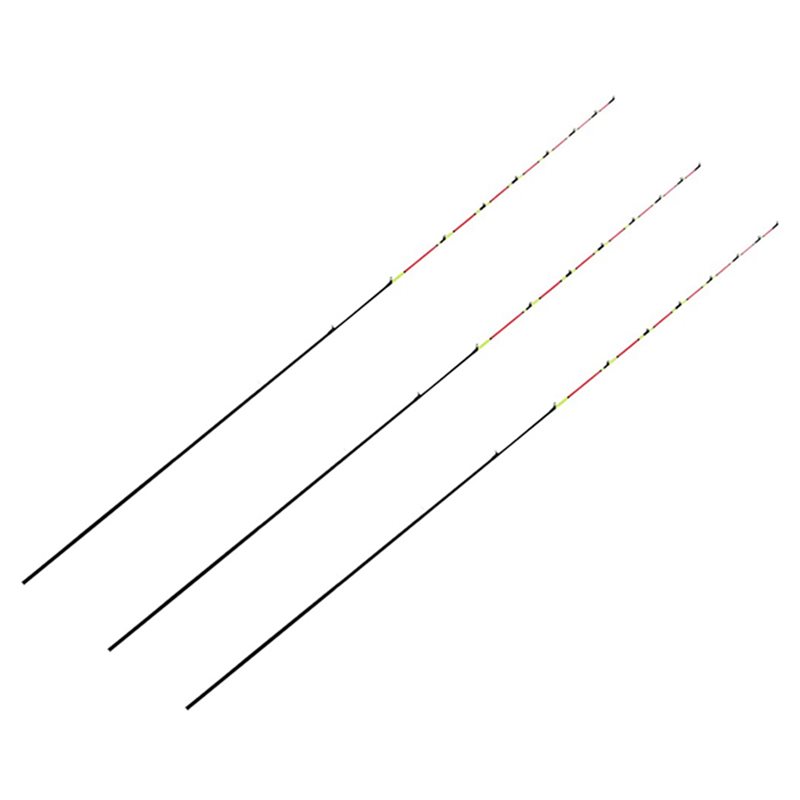 Fishing Rod Tip Replacement - ABVH-3 個 55 センチメートルハーフチタン合金ラフトスティックチップポールクレーン修理修理交換釣具