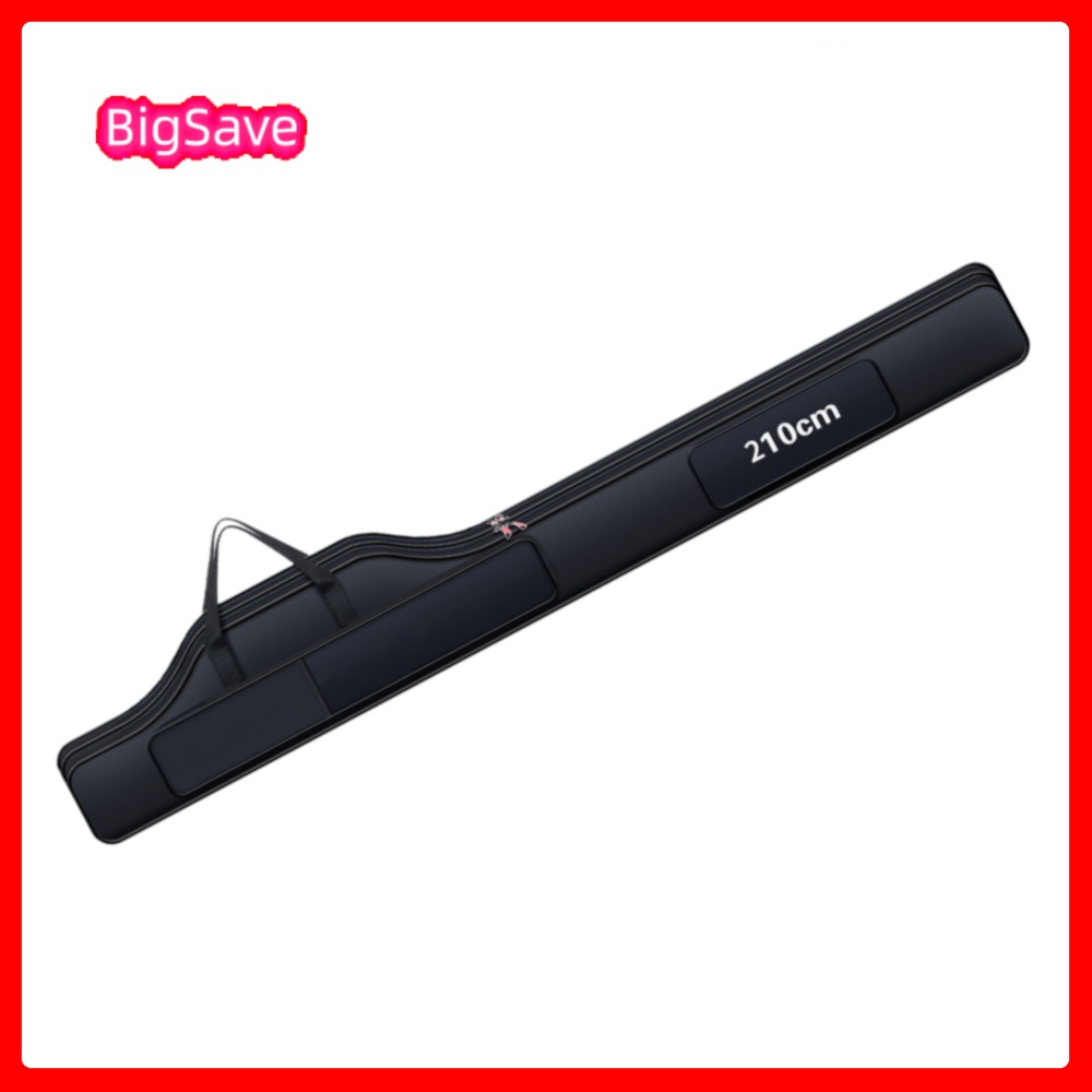 Fishing Rod Case - ポータブル釣りバッグ折りたたみ釣り竿リールバッグ釣り竿ギアタックルツールキャリーケースキャリア旅行収納バッグオーガナイザー