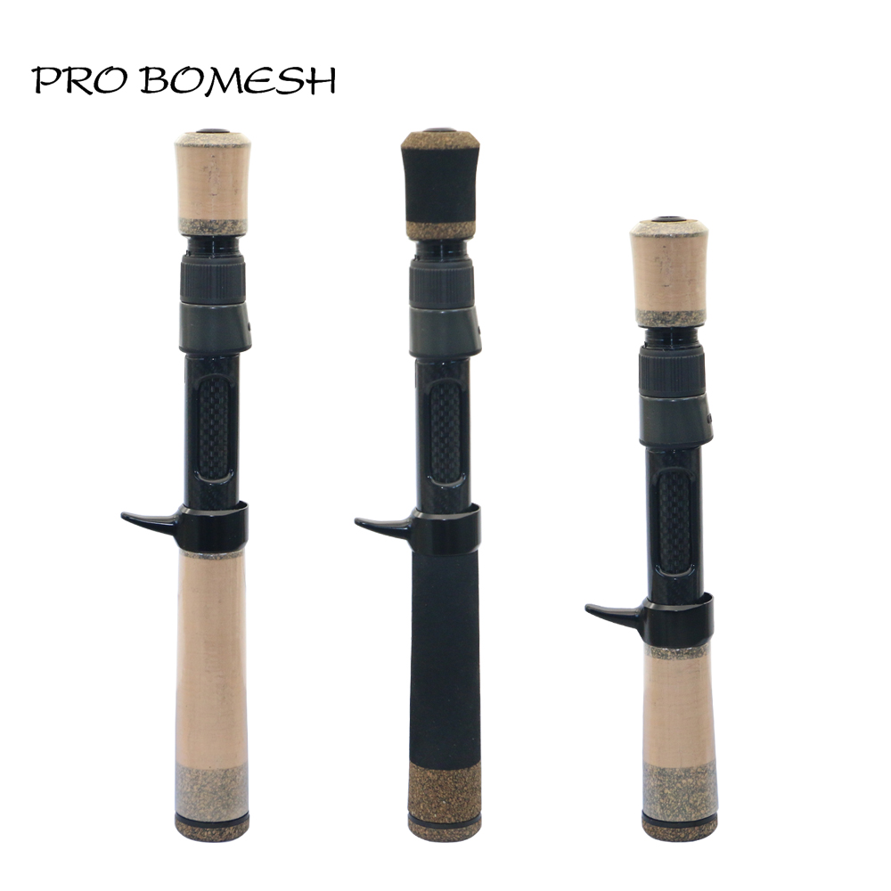 Fishing Rod Building Kit - PROBOMESH カーボンファイバー鋳造リールシート 3A コルク EVA グリップハンドルキットトラウト釣竿構築コンポーネントアクセサリー
