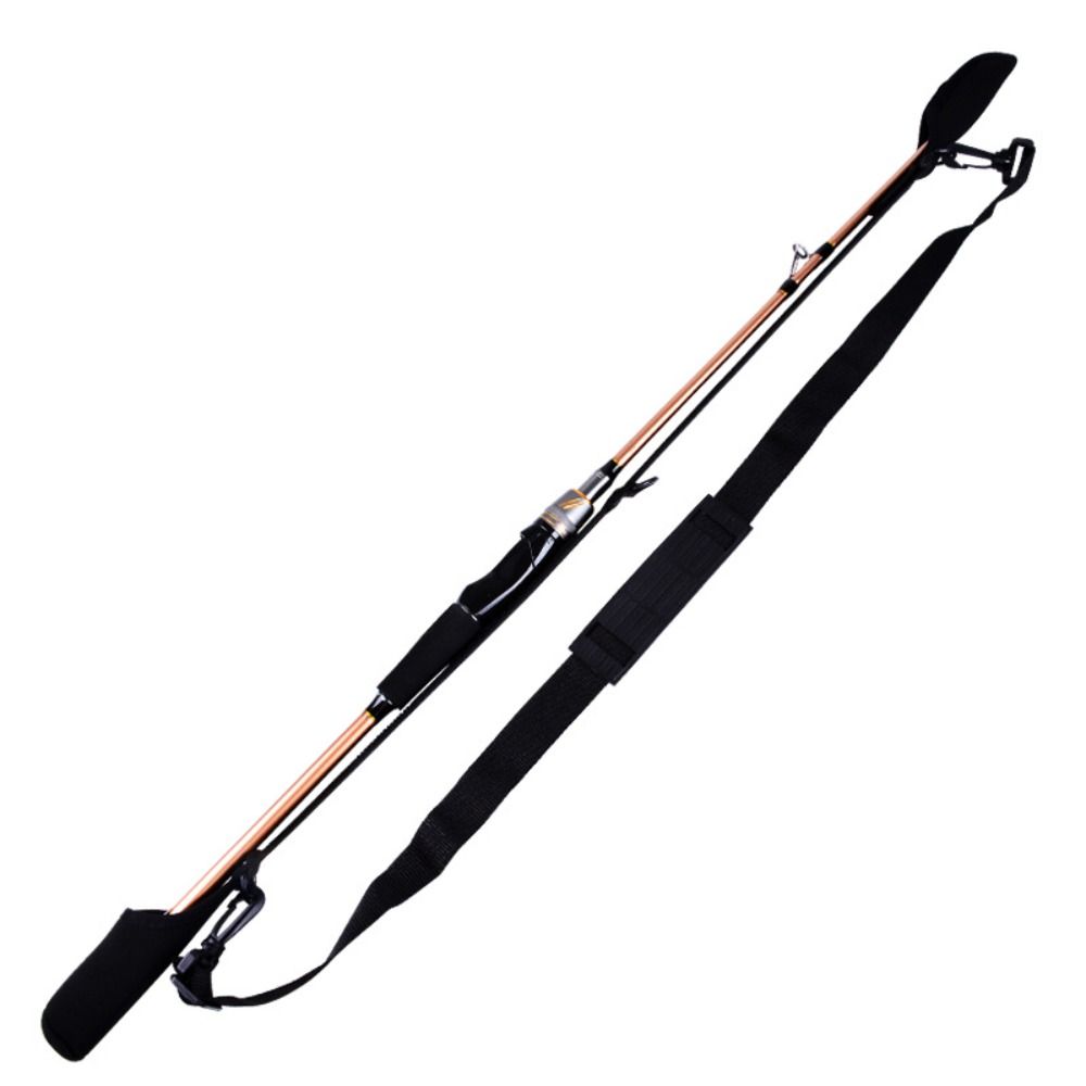 Fishing Rod Combo - 調節可能な釣竿収納バッグポータブル釣竿ショルダーベルト釣竿ベルトプロテクターリール釣りアクセサリー