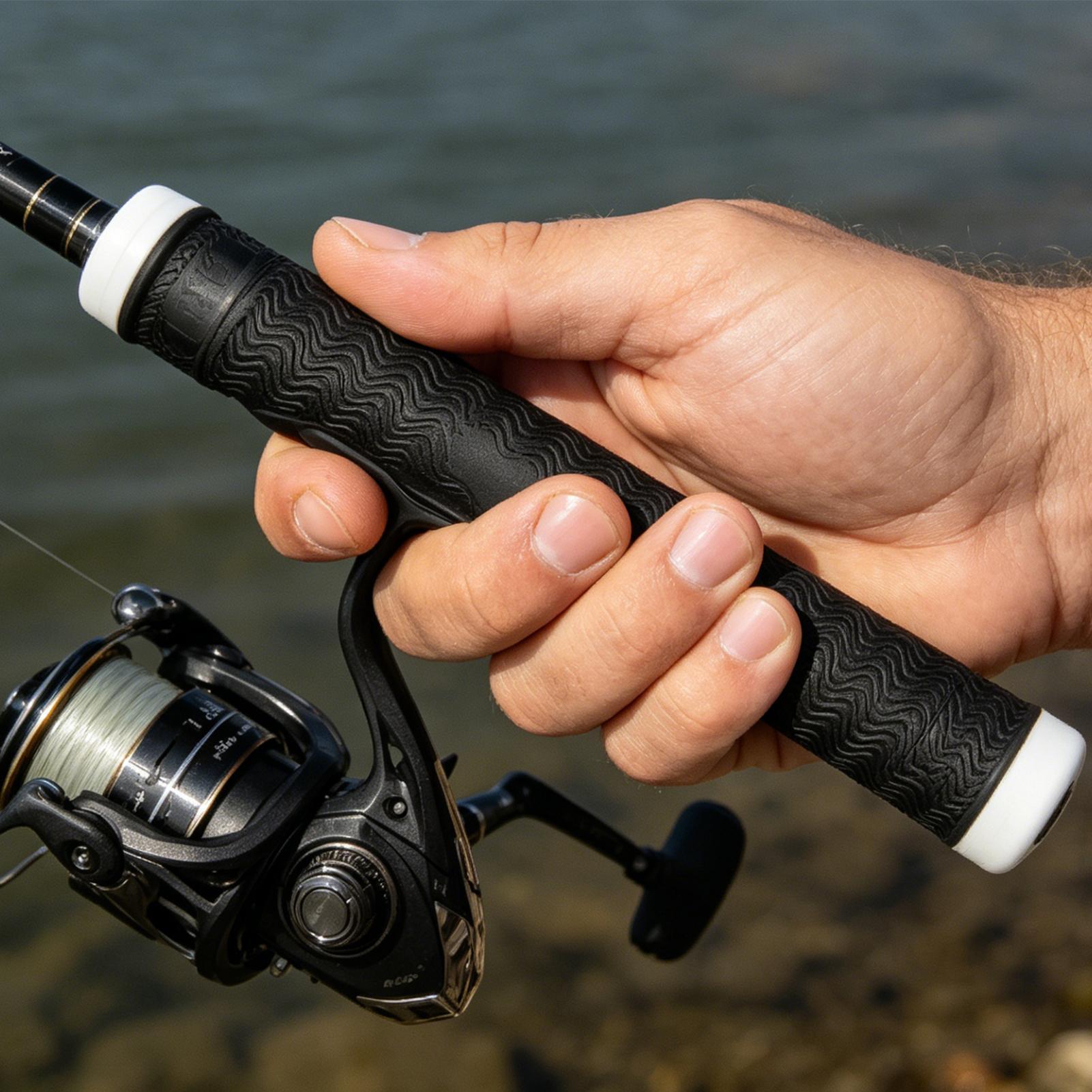 釣り竿ハンドルスリーブ 滑り止め保護グリップ 海水ボート カ - Fishing Rod Repair Kit のレビューと価格