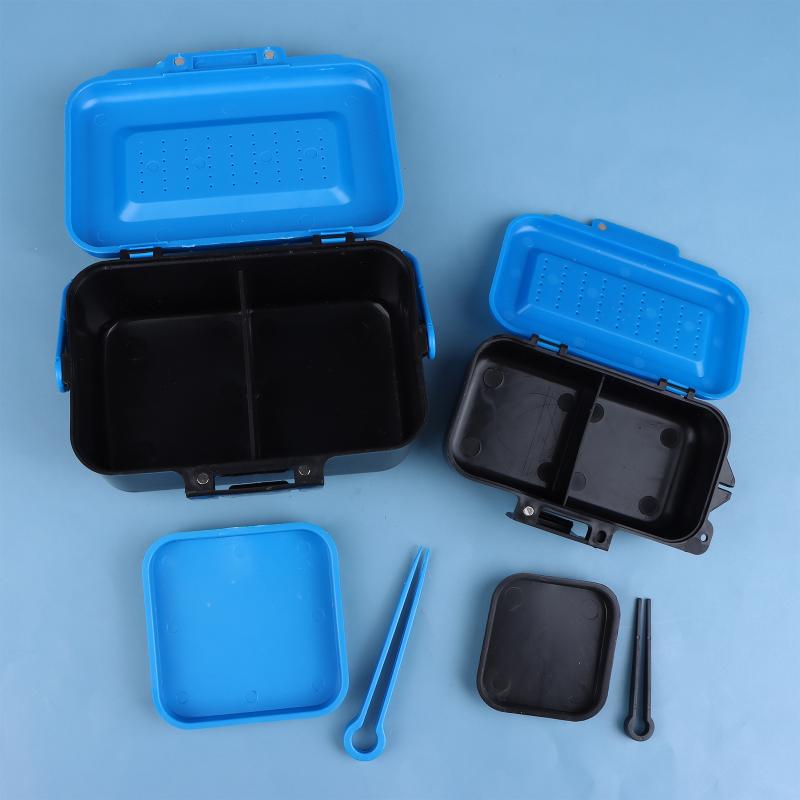 腰に装着できる釣り道具箱、生きているルアー餌、ミミズ、フック - Fishing Rod Case のレビューと価格