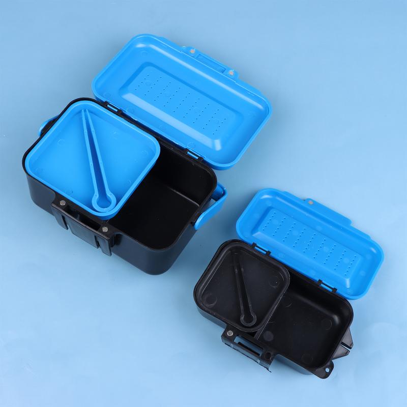 腰に装着できる釣り道具箱、生きているルアー餌、ミミズ、フック - Fishing Rod Case のレビューと価格