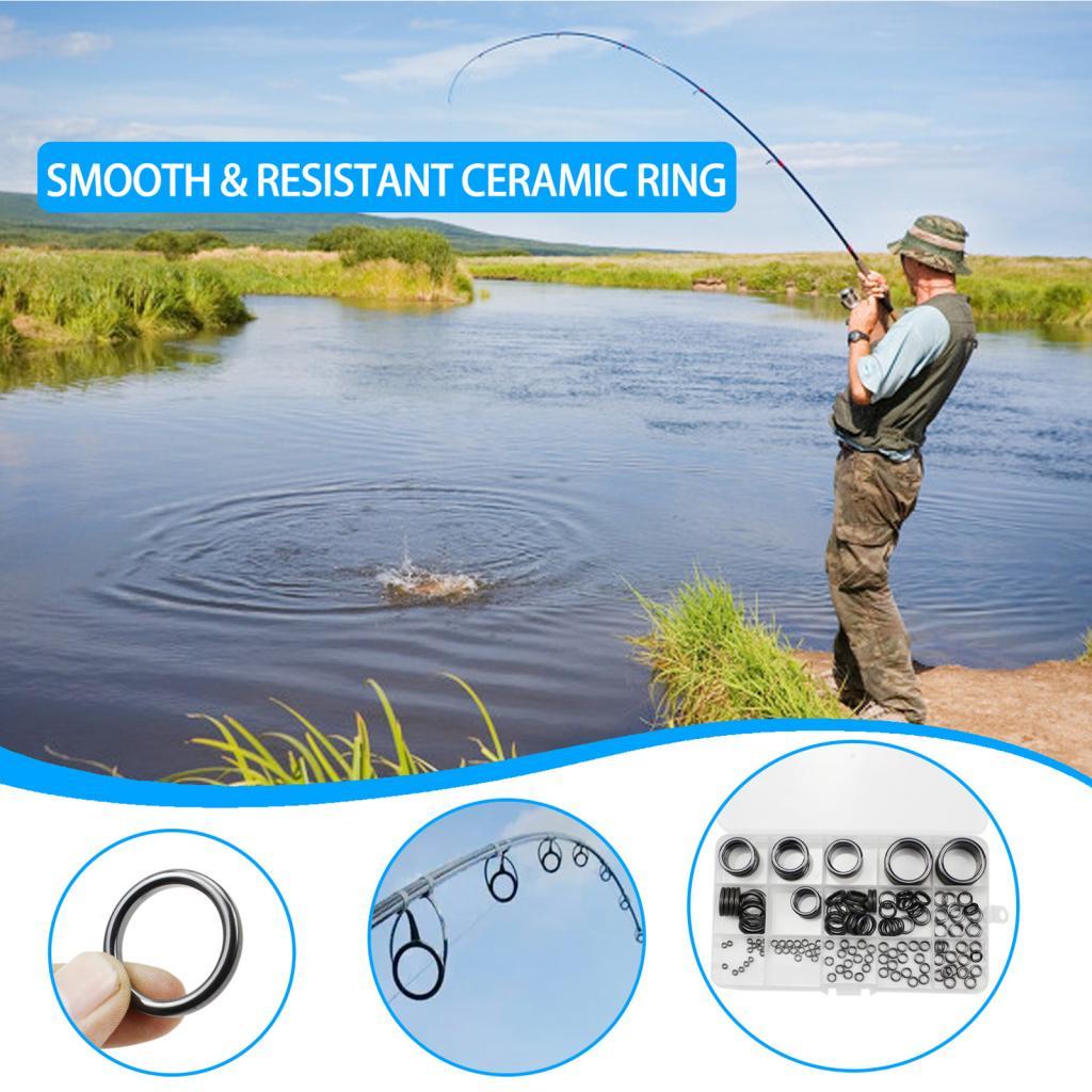 26 個の釣り竿ガイド セラミック修理キット ポールチップア - Fishing Rod Tip Replacement のレビューと価格