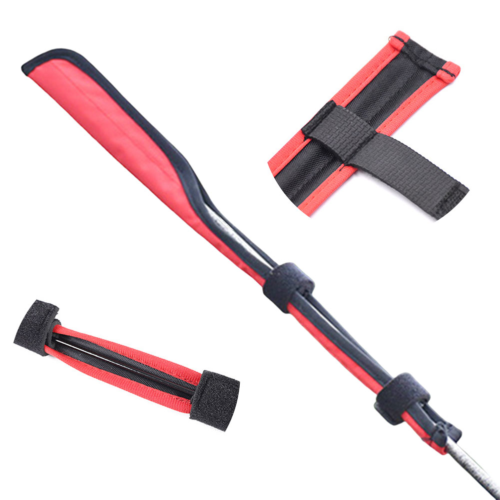 ポータブル折りたたみ式釣竿先端保護カバー釣竿先端カバータック - Fishing Rod Case のレビューと価格