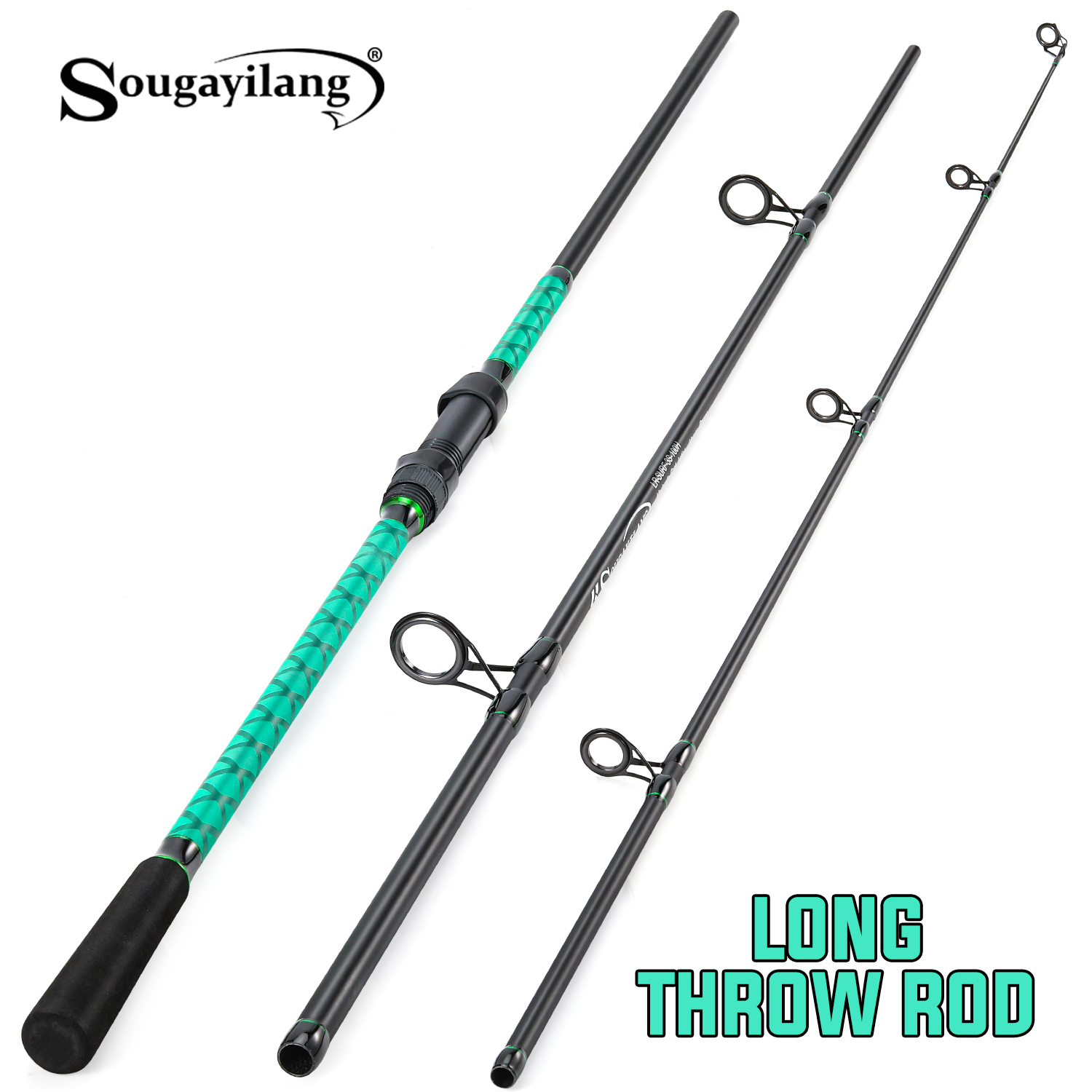 Sougayilang 鯉釣り竿 3 セクション ヘビーパワ - Fishing Rod Surf のレビューと価格