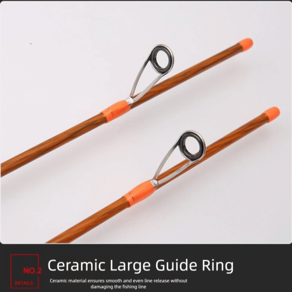 高品質4セクションスピニングフィッシングロッドULパワー カ - Fishing Rod Spinning のレビューと価格