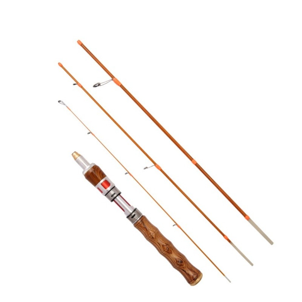 高品質4セクションスピニングフィッシングロッドULパワー カ - Fishing Rod Spinning のレビューと価格