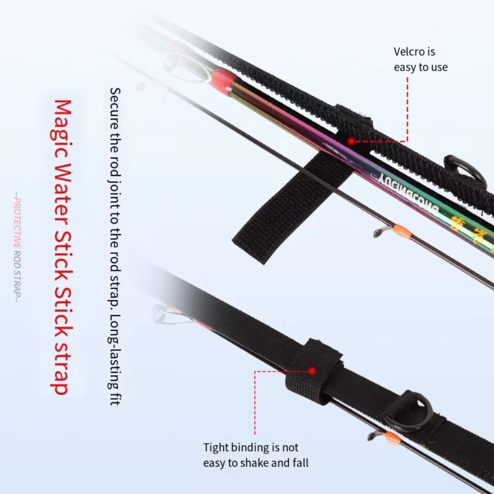 ポータブル釣竿収納袋調節可能な釣竿ショルダーベルト釣竿ベルト - Fishing Rod Combo のレビューと価格