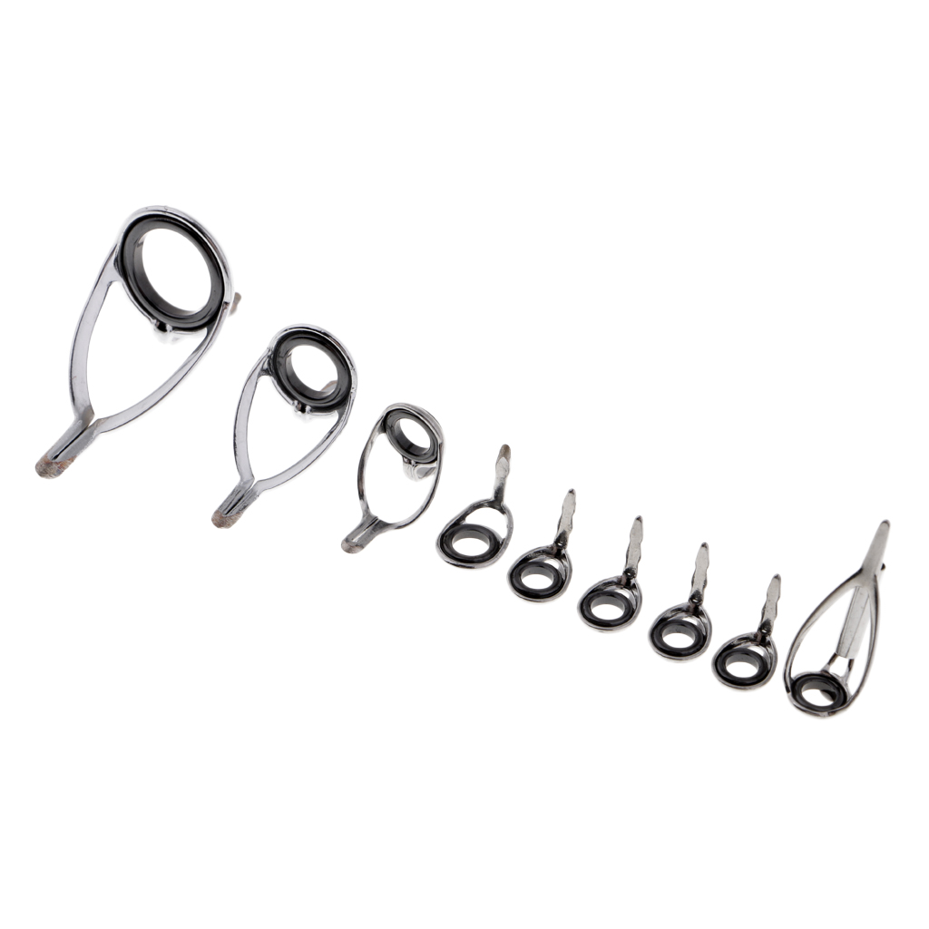 ベイトキャスティングロッドガイド釣り竿チップトップ交換用スチ - Fishing Rod Tip Replacement のレビューと価格