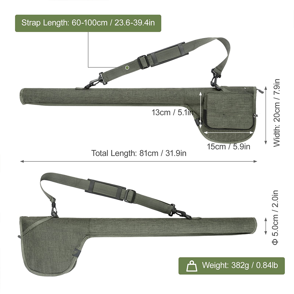 フライフィッシングロッドケース ポータブルフィッシングタック - Fishing Rod Fly のレビューと価格