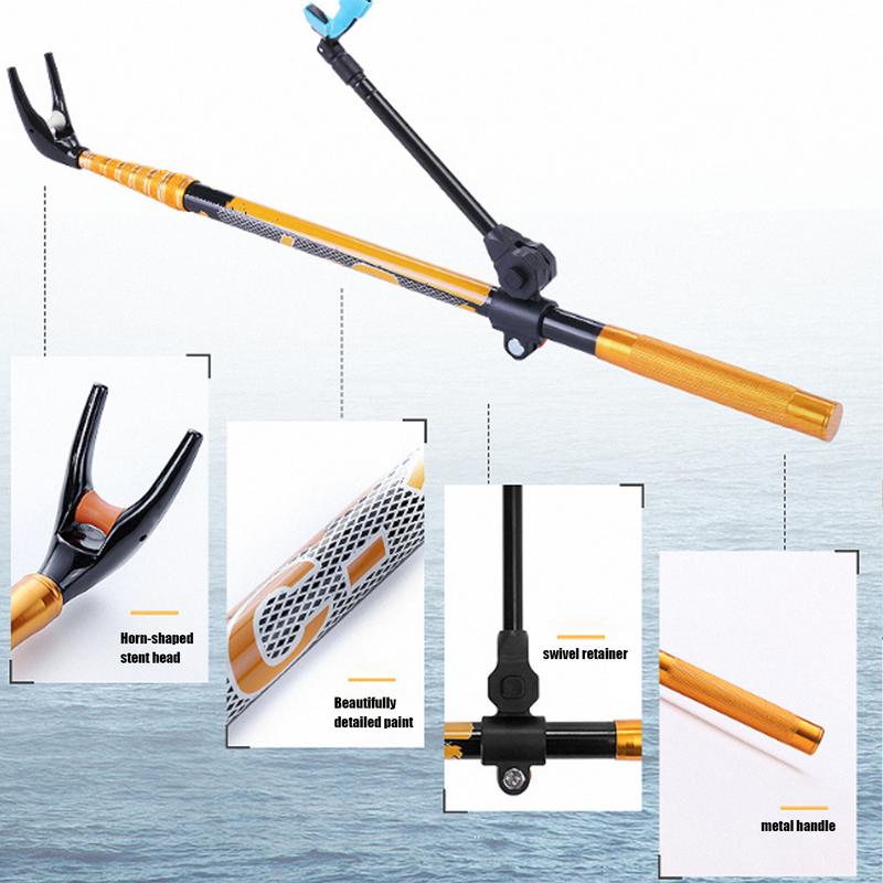伸縮自在の釣り竿ホルダー,360度調整可能な釣り竿ホルダー - Fishing Rod Carbon Fiber のレビューと価格