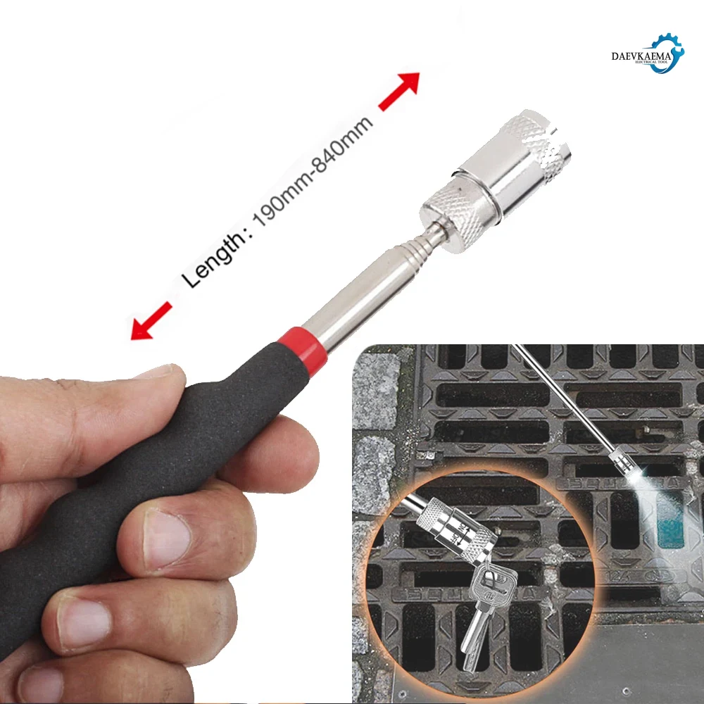 車修理ツール伸縮式磁気ペンピックアップロッドスティックセット - Fishing Rod Telescopic のレビューと価格