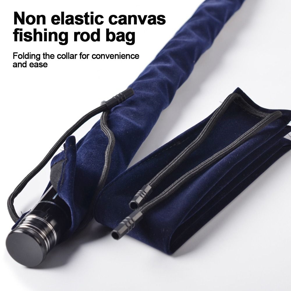多機能厚いベルベット釣竿バッグ折りたたみポータブル釣具収納袋 - Fishing Rod Case のレビューと価格