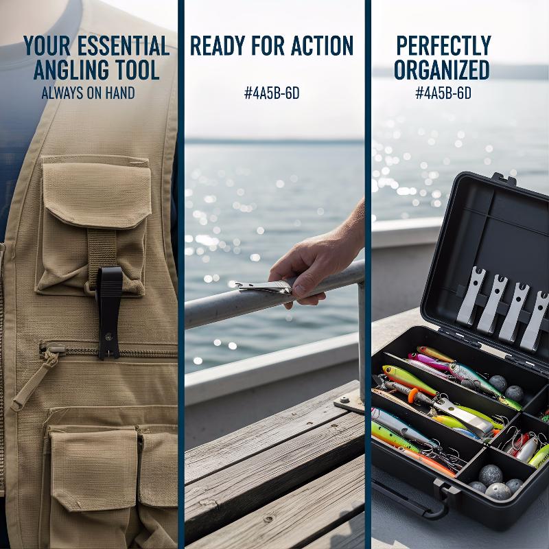 多機能釣り糸クリッパー ステンレス鋼ニッパー ポータブルフッ - Fishing Rod Travel のレビューと価格