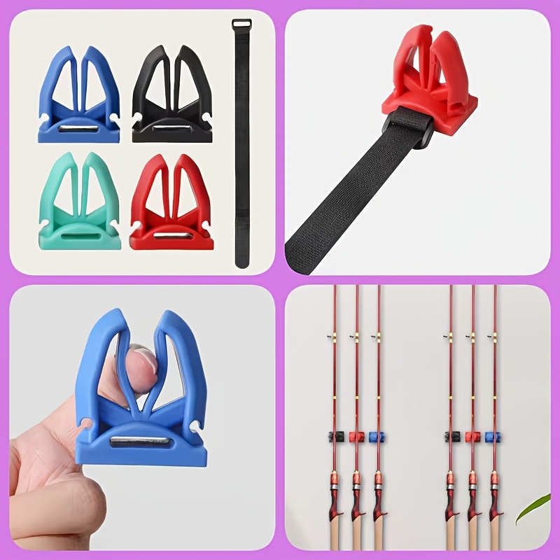 釣り竿ブラケット、調節可能なストラップ付き、ABS素材製、持 - Fishing Rod Travel のレビューと価格