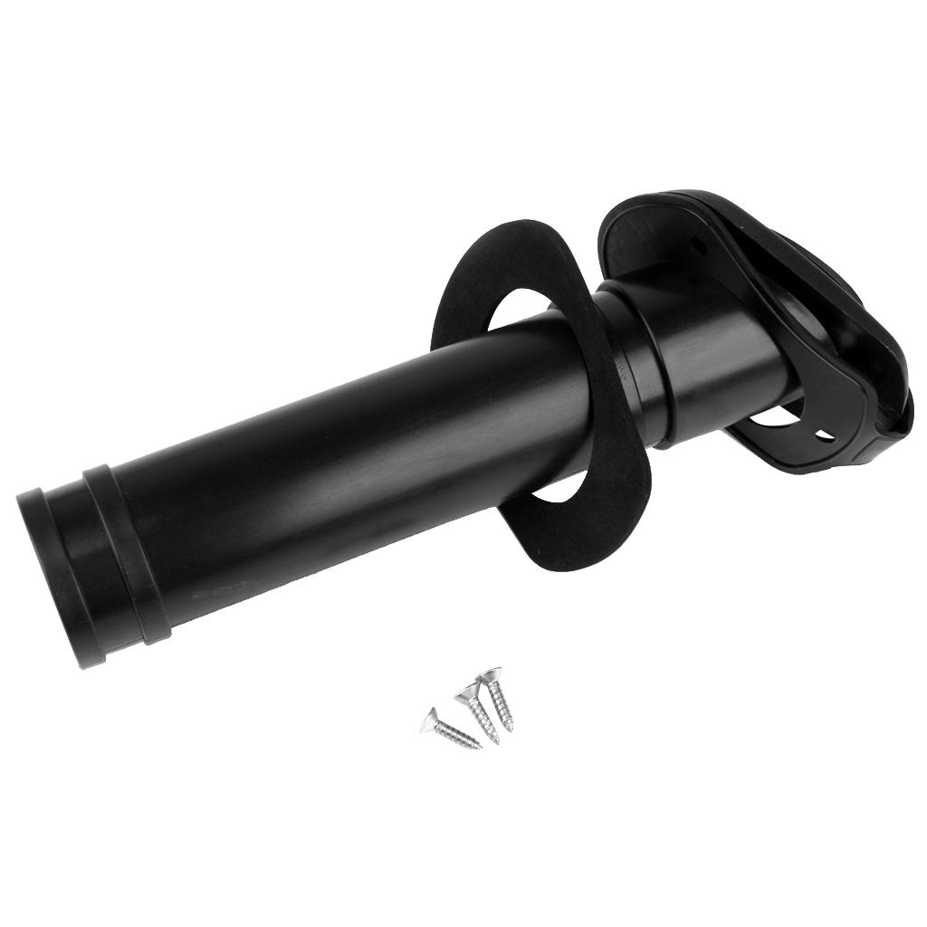 ブラックナイロンボートロッドホルダー フラッシュマウントチュ - Fishing Rod Boat のレビューと価格