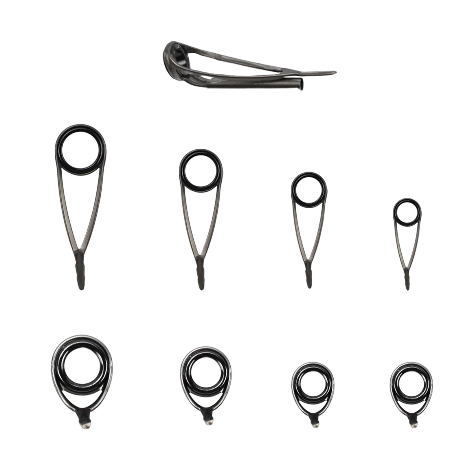 ロッドガイドチップ修理アクセサリー混合サイズ耐久性のある交換 - Fishing Rod Tip Replacement のレビューと価格