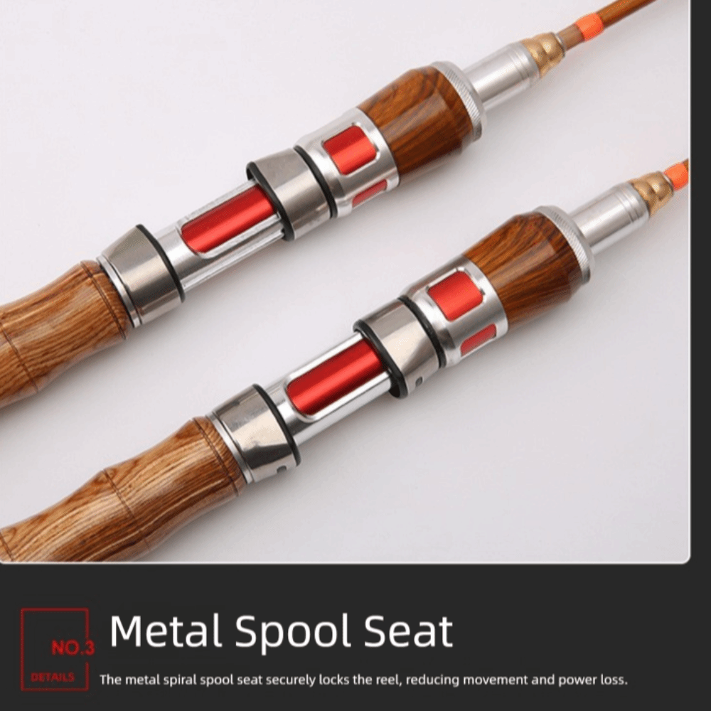 4セクションスピニングフィッシングロッドスピニングULパワー - Fishing Rod Carbon Fiber のレビューと価格