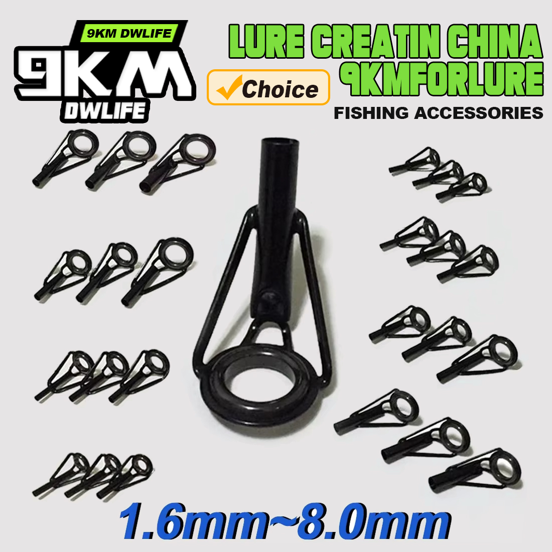 5 個釣竿先端ガイド修理キットステンレス鋼フレームセラミック - Fishing Rod Tip Replacement のレビューと価格