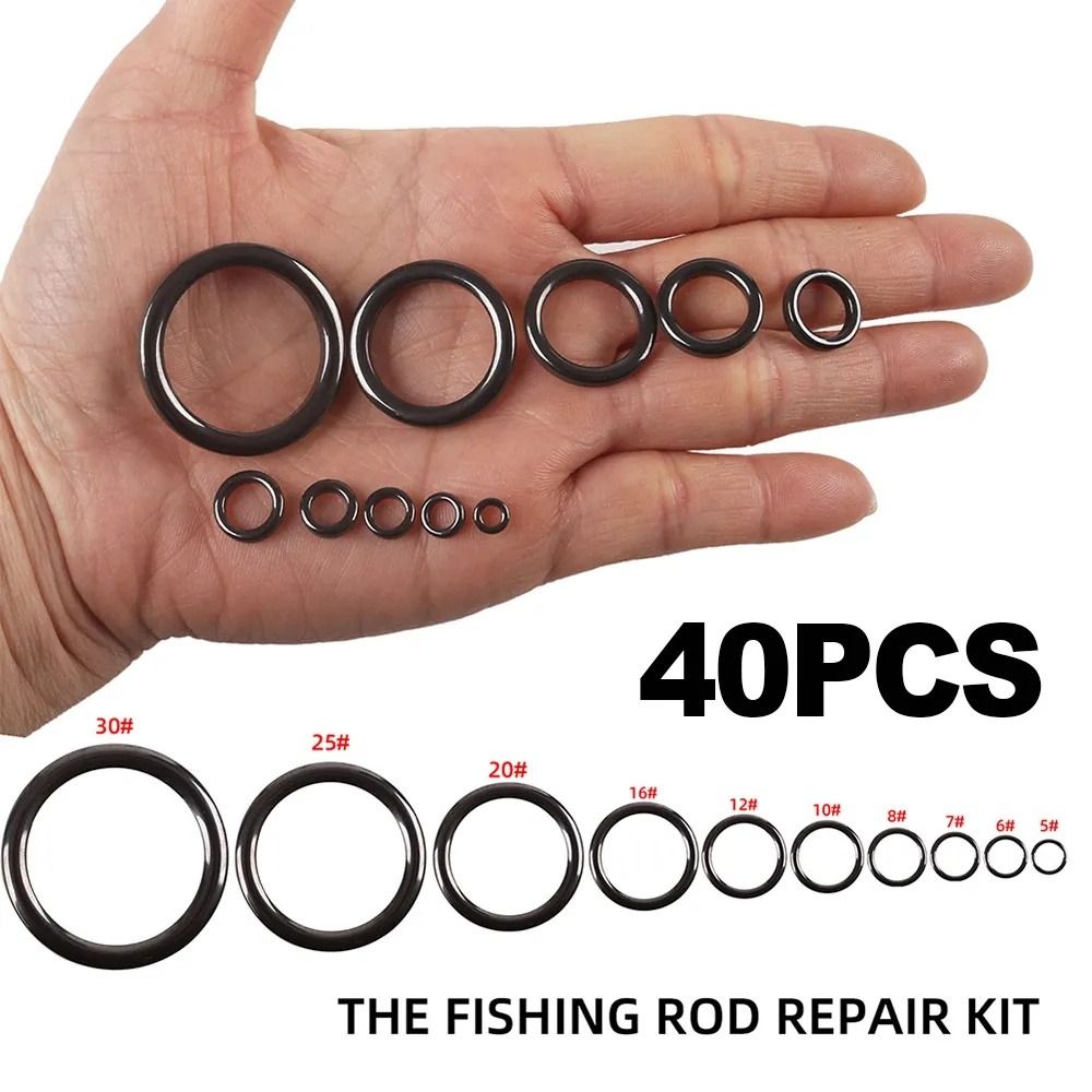 4mm-30mm セラミックガイドリング Oリング スムーズ - Fishing Rod Guide Replacement のレビューと価格