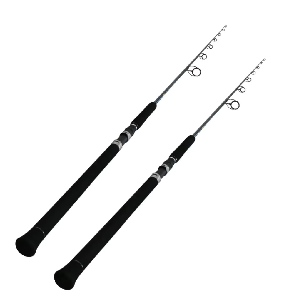 新設計2.51m FUJIロッド 高炭素2ピース ジギングボ - Fishing Rod Spinning のレビューと価格