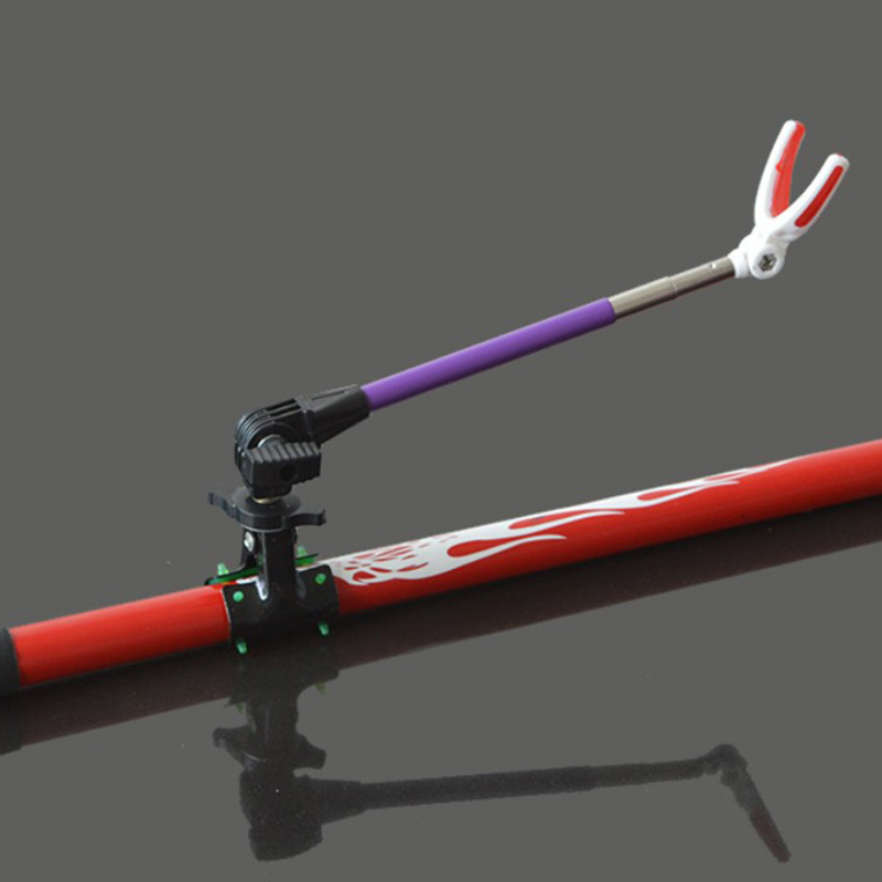 新しい伸縮式釣り竿ホルダー 3 セクションブラケットサポート - Fishing Rod Casting のレビューと価格
