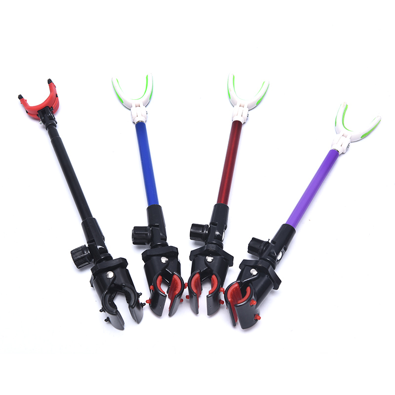 新しい伸縮式釣り竿ホルダー 3 セクションブラケットサポート - Fishing Rod Casting のレビューと価格