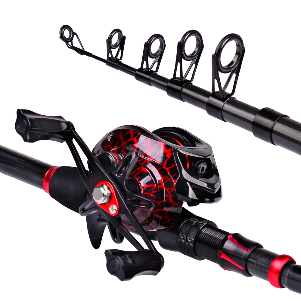 カーボンファイバーロングキャスティングベイトキャスティングシ - Fishing Rod Carbon Fiber のレビューと価格