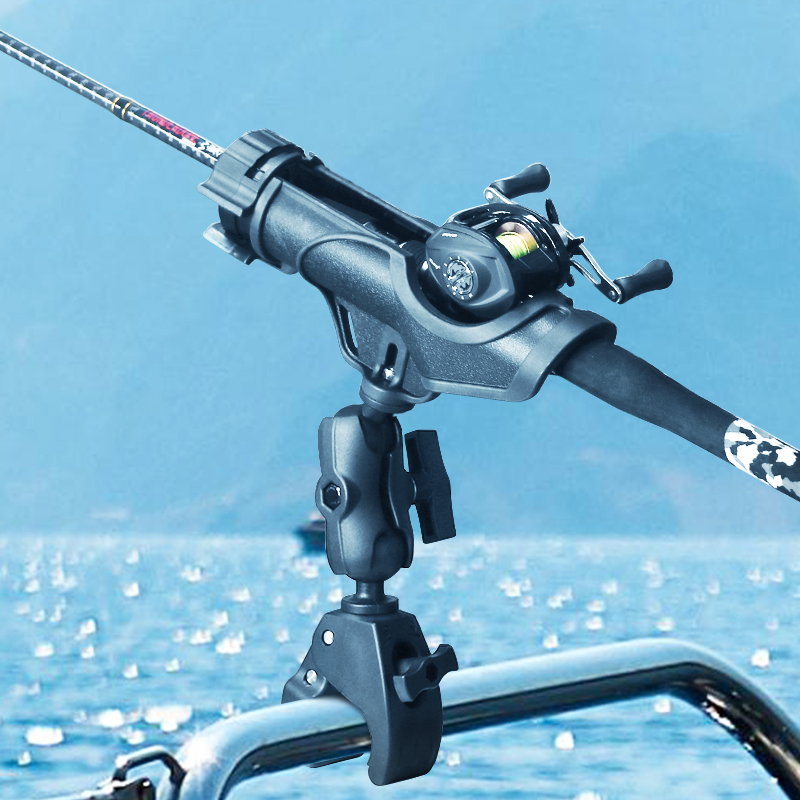VIN マウント釣り竿ホルダーブラケット 360 度調整可能 - Fishing Rod Holder のレビューと価格