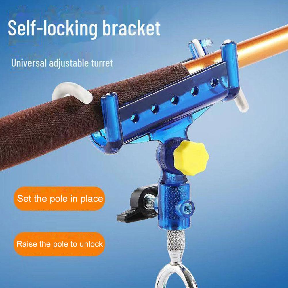 ユニバーサル釣竿ホルダー調節可能な自動ロックポールスタンド多 - Fishing Rod Casting のレビューと価格