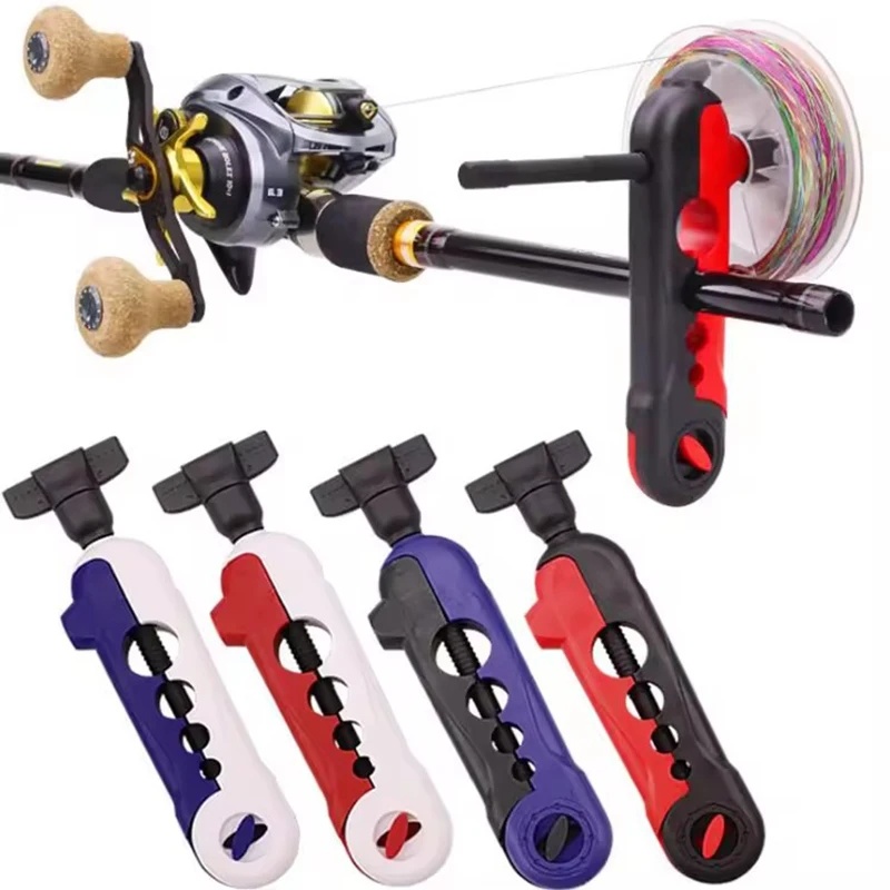 ポータブルユニバーサル釣り糸スプーラー、さまざまなサイズに対 - Fishing Rod Combo のレビューと価格