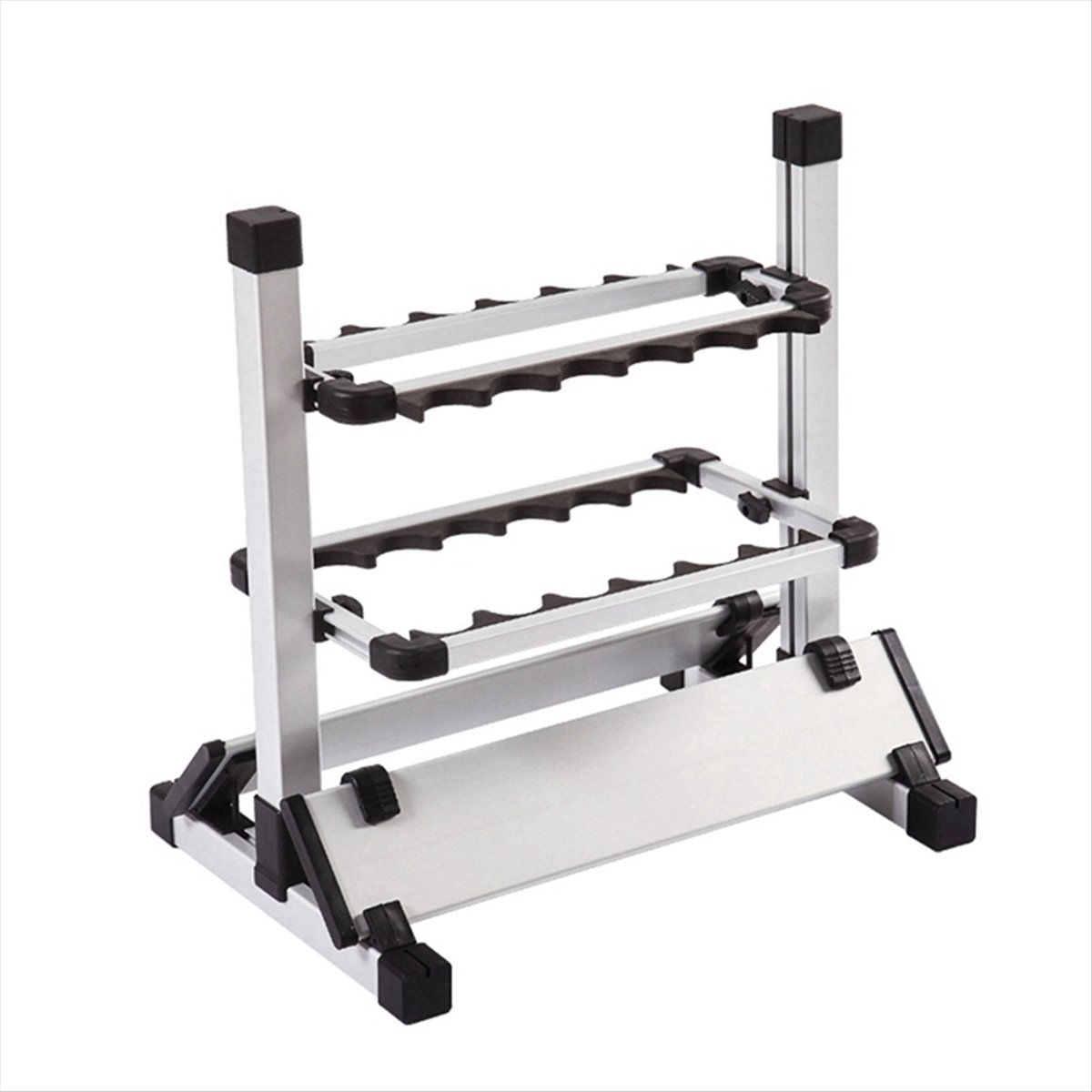 ABST アルミ製釣り竿ホルダー 釣り竿収納ラック 容量12 - Fishing Rod Rack のレビューと価格
