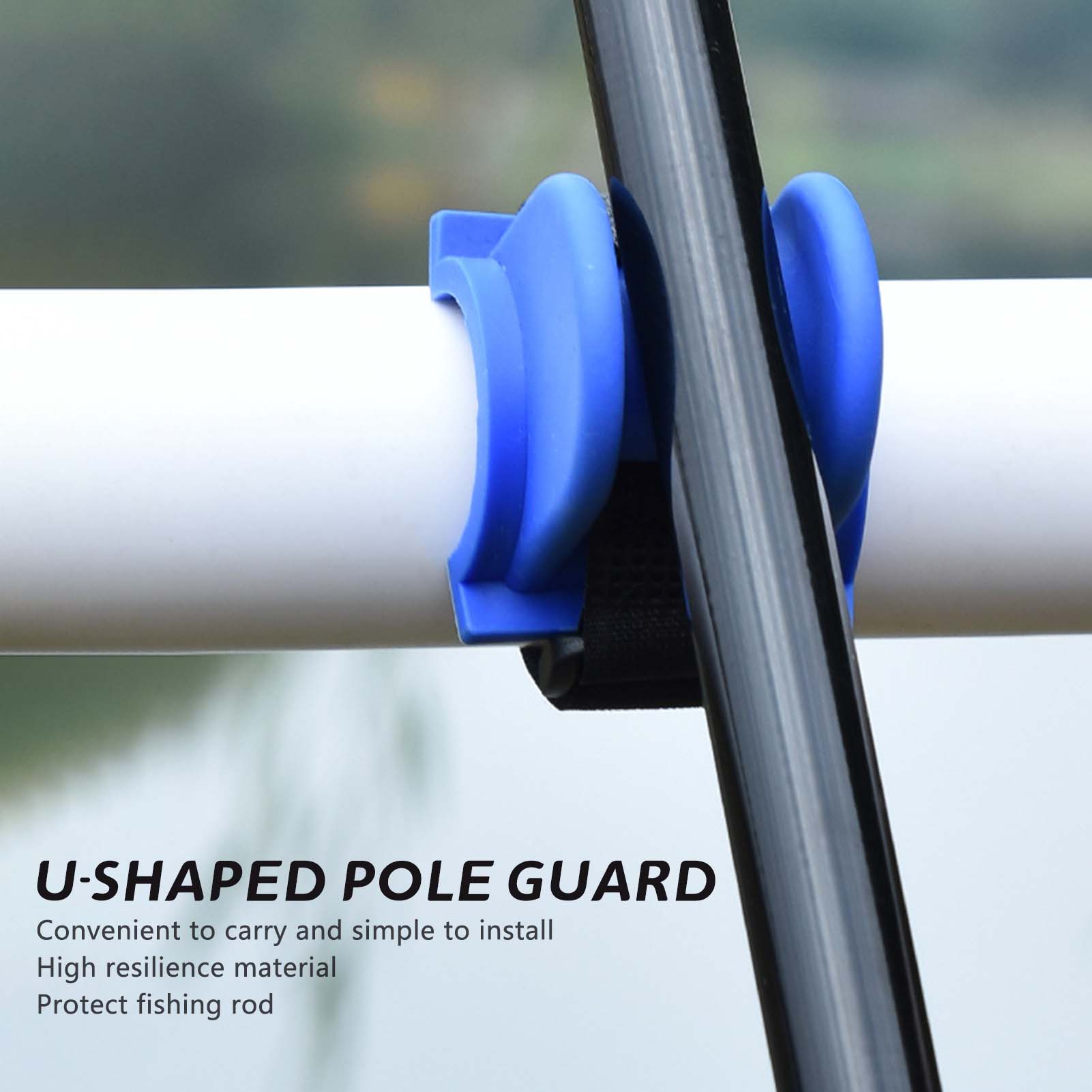 U字型ボート釣り竿ホルダー、頑丈な構造、TPE釣り餌キーパー - Fishing Rod Boat のレビューと価格
