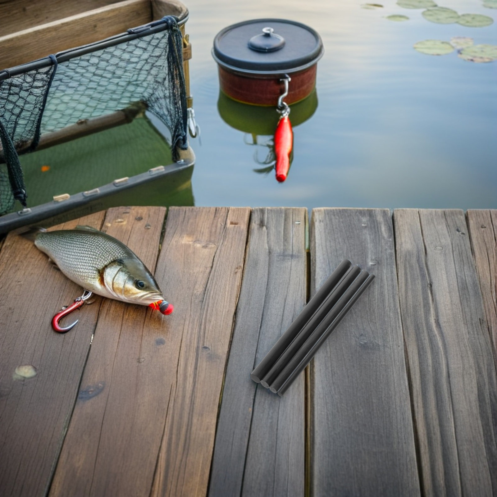 8個入りプロ仕様釣り竿修理キット カーボンファイバーポール先 - Fishing Rod Tip Replacement のレビューと価格