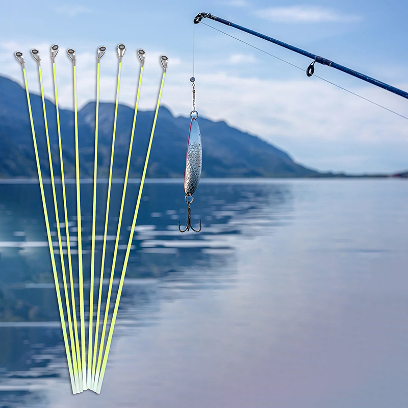 5 個 42 センチメートルボート/ラフトロッドチップスペア - Fishing Rod Tip Replacement のレビューと価格