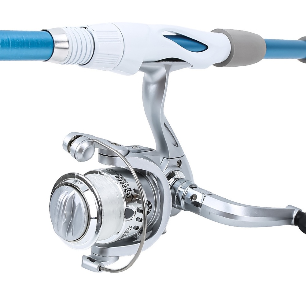 青白1.8M釣り竿リールコンボセット、タックルボックス、14 - Fishing Rod Combo のレビューと価格