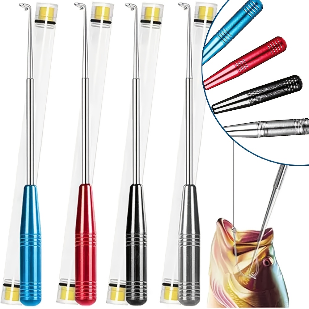 クイックフィッシュフック除去ツール、安全ブラインドポークフッ - Fishing Rod Building Kit のレビューと価格