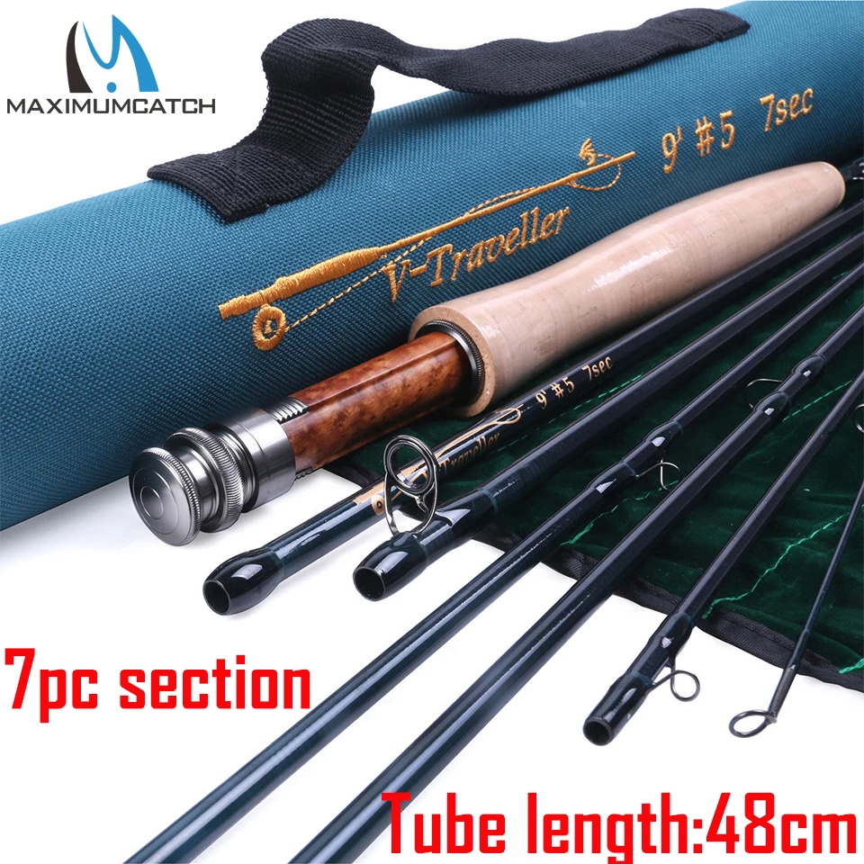 Bigsumcatch-トラベルフライフィッシングロッド,カ - Fishing Rod Ice のレビューと価格