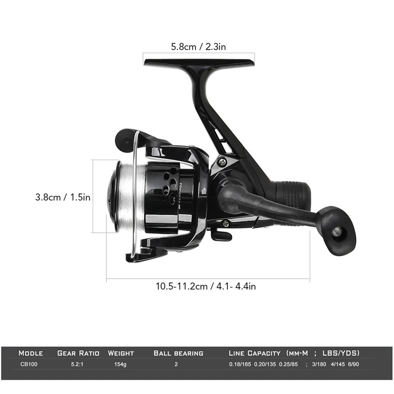 BRAVMAK 2.1/2.3m伸縮式釣り竿リールコンボフル - Fishing Rod Spinning のレビューと価格
