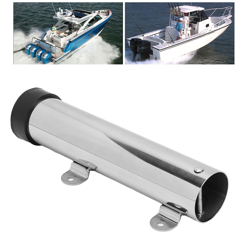 ステンレス鋼製壁掛けロッドホルダー、船舶用サイドウォールマウ - Fishing Rod Boat のレビューと価格