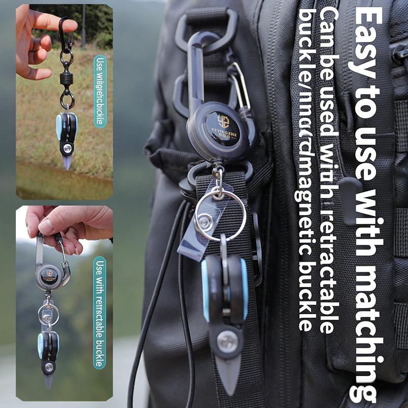 携帯用ステンレス鋼釣り用ルアーシザー、鋸歯状刃、PEラインカ - Fishing Rod Travel のレビューと価格